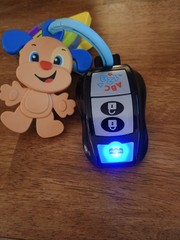 Fisher-Price Laugh & Learn Play & Go Keys Puppy Baby Toy Lights Sounds 6-36M