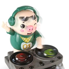 Music Colorful Dancing Piggy Doll Kids Gift DJ Little Pig Toy Novelty Toys TL