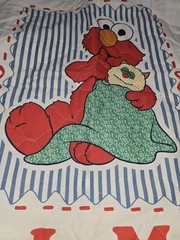 Handmade Infant Elmo Abc Double-sided Blanket