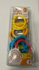 Bright Starts Lots of Links Accessory Toy Multicolor Plastic Links 13 Left