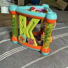 Multicolor Alphabet Activity Cube Baby Toddler Motor Skills Toy