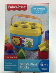 🧸 Fisher-Price Stacking Toy | Baby’s First Blocks (2016) – 10 Shapes