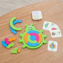 Fat Brain Toys Bugzzle Puzzle Blocks Educational Puzzle FA209-1 Authenticfrom JP
