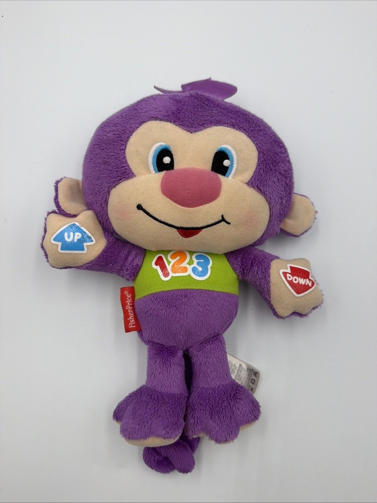 Fisher-Price Laugh & Learn Learning Opposites Monkey plush toy 2012