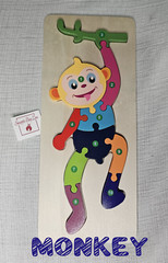 3D Wood Puzzles ~ Children’s or Toddler ~ Montessori ~ 8 Animal Designs