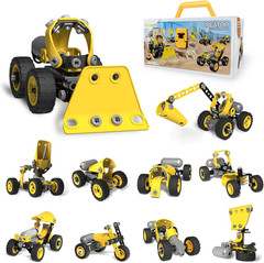 10 in 1 STEM Building Toys for Kids Ages 4-8, Educational Construction Engineeri