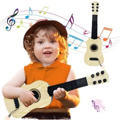 Kids Toy Guitar 6 String,17 inch Mini Baby Guitar with Pick,Musical Instrumen…