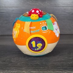 VTech Move and Crawl Baby Ball Music & Sound Toddler Tested and Works