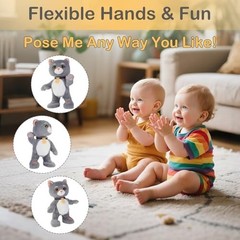 Interactive Stuffed Plush Animal Toy Mimicking Repeating What You Say,…