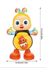 Dancing Bee For Kids Musical Lights Bee Toy Electronic Cartoon Bee Learning Toys