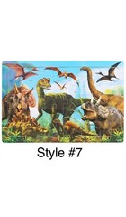 30 Pcs Children Wooden Puzzle Cartoon Vehicle Animal Learning Kids 3-7 Years