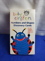 New VTG Baby Einstein Numbers and Shapes Discovery Cards NOS Disney 2004 – Read