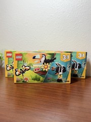 LEGO Creator 3 in 1 Wild Animals: Tropical Toucan Building Toy for Kids-31173