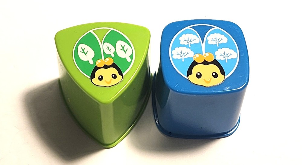 Vtech Crazy Legs Learning Bug Replacement Shapes Blocks Lot of 2
