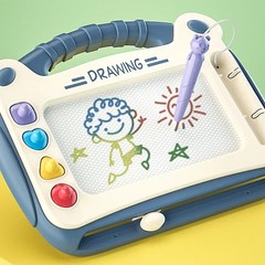 New Cartoon Magnetic Drawing Board Montessori Kids Toy Fast Shipping