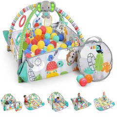 Bright Starts 5-in-1 Your Way Ball Play 1 Count (Pack of 1), Totally Tropical