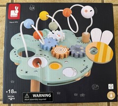 BRAND NEW Janod Wooden Activity Leaf Caterpillar Toy +18 months – FREE SHIPPING!