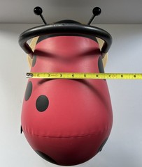 The Original WHEELY BUG Small LADY BUG Ride-On Scooter Prince Lionheart 15″ long