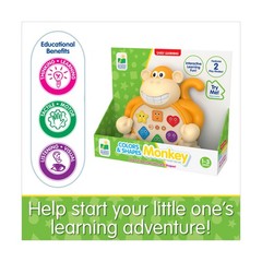 New – The Learning Journey Early Learning – Colors & Shapes Monkey – Ages 1-3