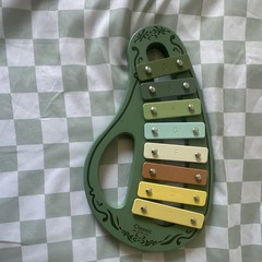 Classic World Green Multicolor Musical Toy Xylophone for Kids, Unisex