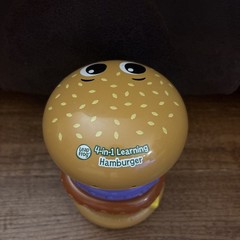 LeapFrog 4-in-1 Learning Hamburger Stacker Colors Shapes Toddlers Kids Toy