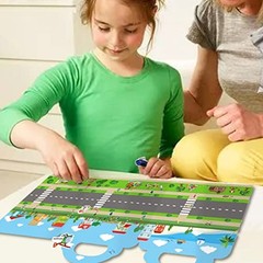Reusable Sticker Book for Kidss Truck Stickers Educational Learning Vehicle
