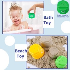 Baby Stacking Cups, Nesting Stacking Toys for Toddlers 1-3 Montessori Toys fo…