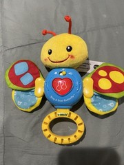 Vtech Sing & Soar Butterfly Baby Toy Teaches Shapes, Numbers, Sounds, Grasping