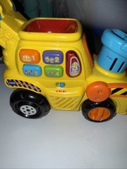 VTech Pop-a-Balls Push & Pop Bulldozer with Accessories, Baby and Toddler Toys