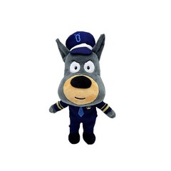 Sheriff Labrador Dog Plush Toy Soft Doll Stuffed Animal Security Sergeant