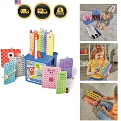 Numberblocks Mathlink Cubes Set Kids Educational Toys Preschool Learning