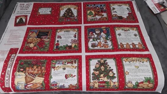 The Kids Holiday Recipe Book Fabric Christmas Book – New