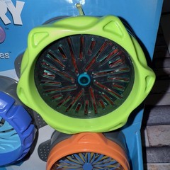 Fisher Price Sensory Bright Spinnyscopes for Ages 3 Pieces Blue Green Orange