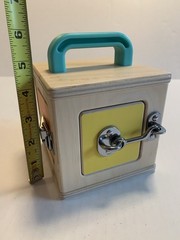 LOVEVERY Wooden Lock Box Latches | The Realist Box | Montessori Learning Toy
