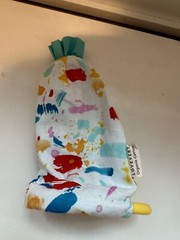 Lovevery Organic Cotton Sensory Pouch from The Thinker Play Kit (Months 11-12)
