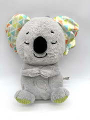 Fisher-Price Soothe ‘n Snuggle Koala Plush Toy Breathing Lights Music SEE VIDEO!
