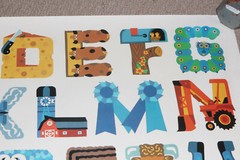 Vintage 1978 Agphabet Kids Alphabet of Agriculture Poster ABC Children Learning