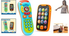 Bright and Engaging Baby Learning Phone & Remote – Perfect Gift for Kids