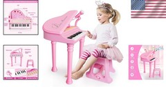 Interactive LED Piano Toy for Girls – Educational Music Gift