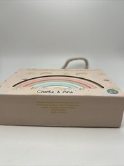 Charlie & Aria Silicone Rainbow Stacker Toy BPA And Phthalate Free