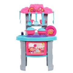 Ogi Mogi Kitchen Play Set for Kids, 26 Pieces Kitchen Accessories