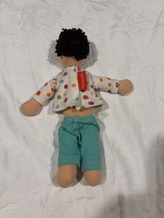 Lovevery Montessori Gender Neutral Baby Avery 9 1/4” Plush Doll Toy Soft Cloth