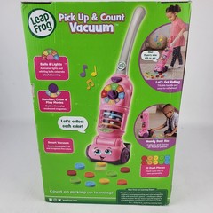 LeapFrog Pick Up and Count Vacuum, Pink. New Sealed