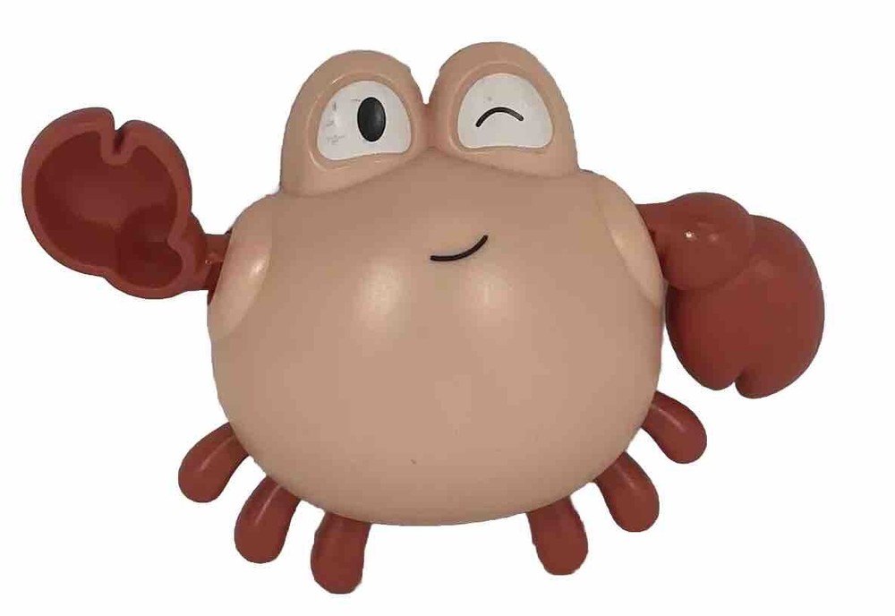 Kids Cartoon Pink Crab Toy