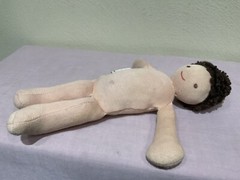 LOVEVERY MONTESSORI PLUSH GENDER NEUTRAL BABY AVERY 9 IN., & BALL ORGANIC COTTON