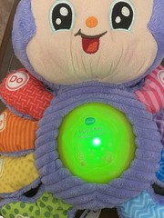 VTech Snug-a-Bug Musical Critter Purple Light Up Plush Toy Infant Sensory CoCo