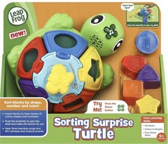 LeapFrog Sorting Surprise Turtle Multicolor Activity Toy, 9+ Months
