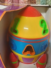 Early Learning Rocket Shape Sorter