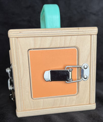Lovevery Lock Box Cube Toy With Latches