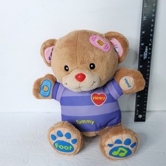 Vtech Care and Learn Plush Teddy Bear Patient Stuffed Interactive Talks Sings